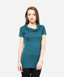 Vvoguish Casual Short Sleeve Solid Women's Top