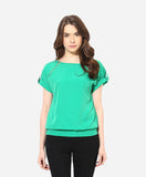 Today Fashion Casual 3/4 Sleeve Solid Women's Top