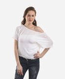 Today Fashion Casual 3/4 Sleeve Solid Women's Top